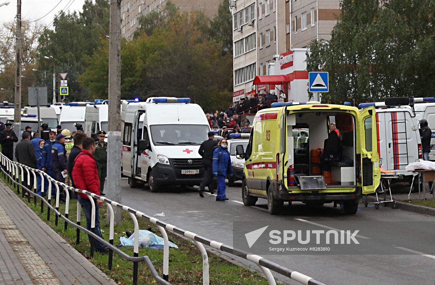 Russia School Shooting