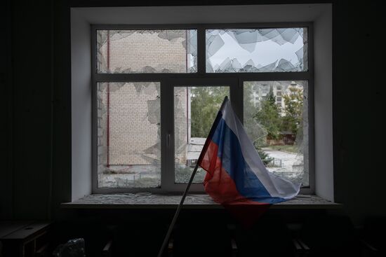 LPR Russia Ukraine Military Operation Shelling