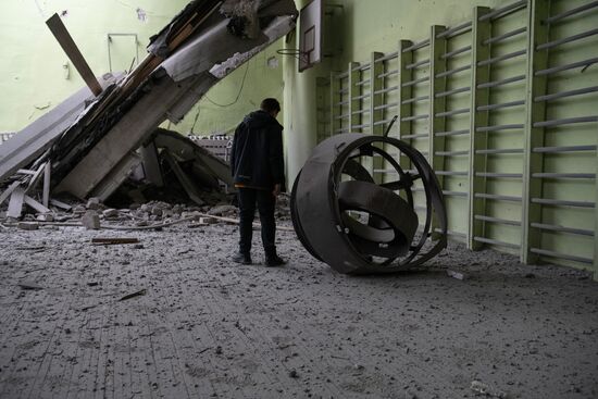 LPR Russia Ukraine Military Operation Shelling