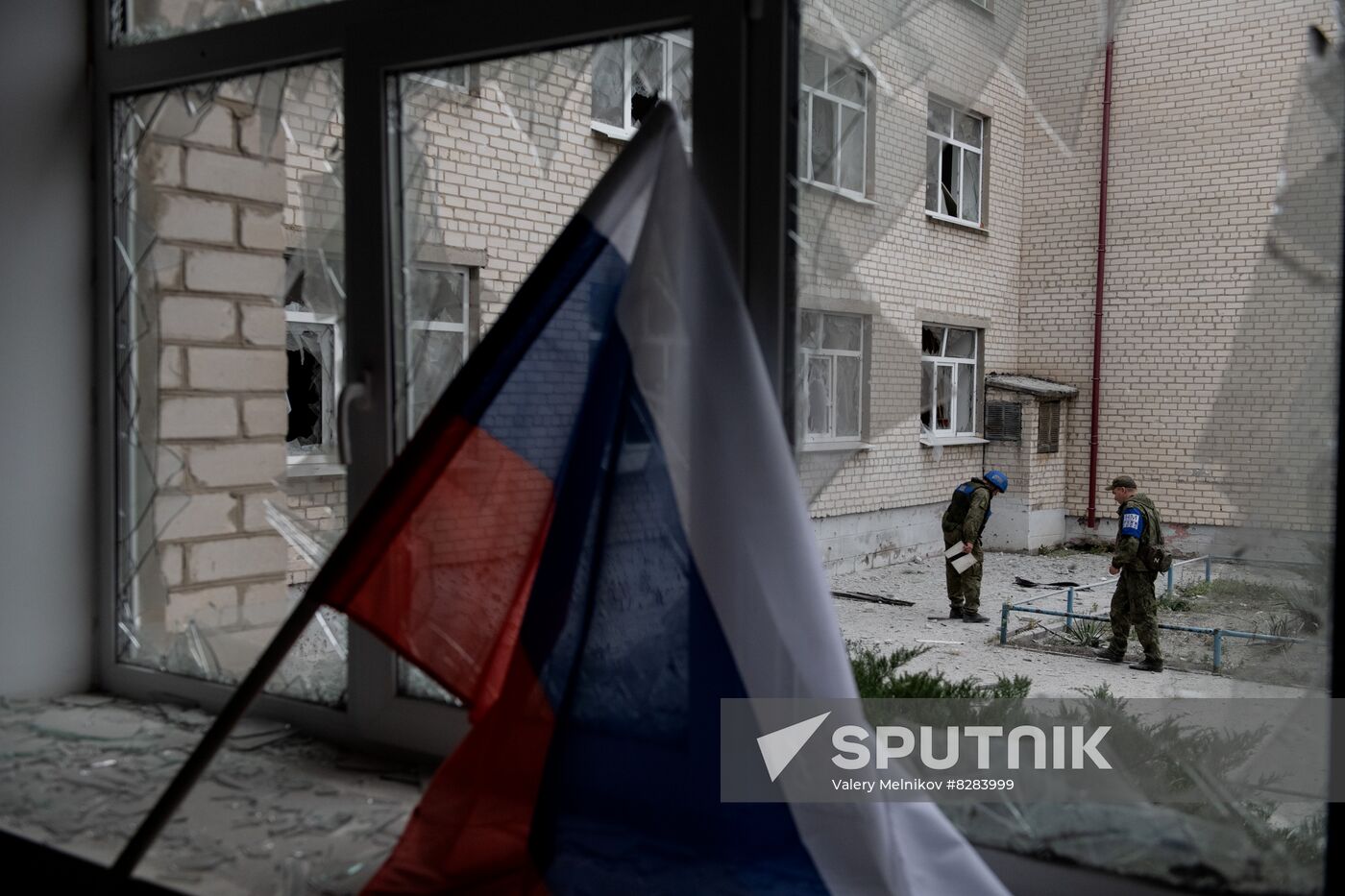 LPR Russia Ukraine Military Operation Shelling