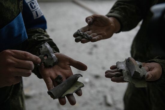 LPR Russia Ukraine Military Operation Shelling