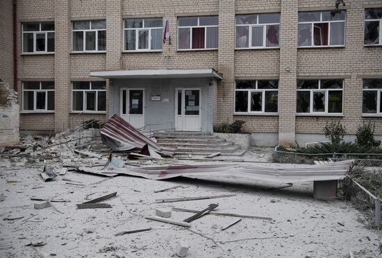 LPR Russia Ukraine Military Operation Shelling
