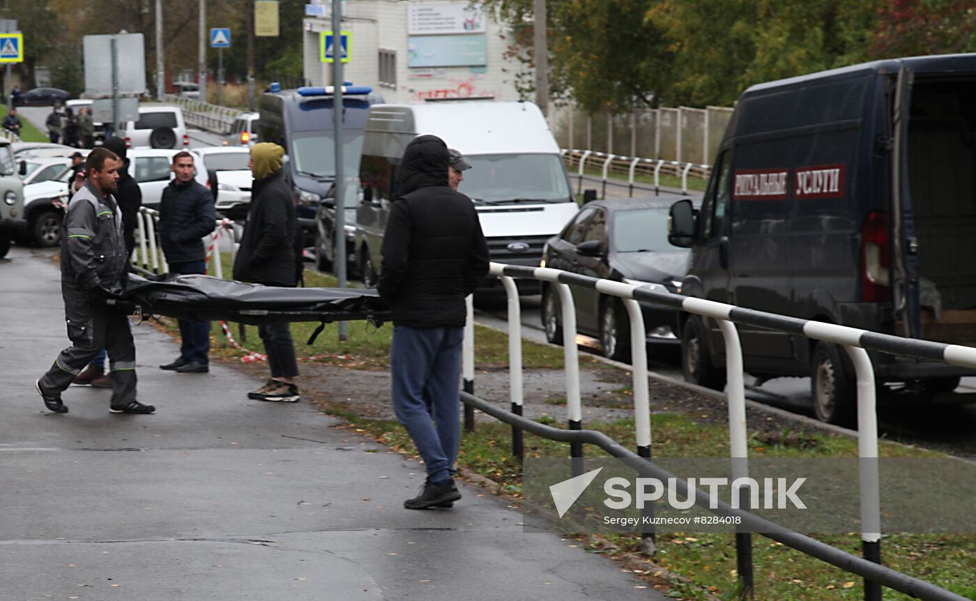 Russia School Shooting