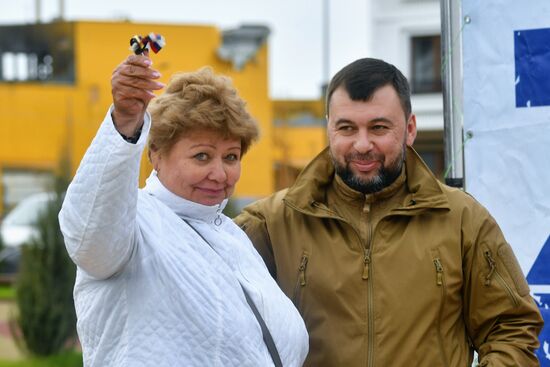 DPR Russia Ukraine Military Operation Residential Houses