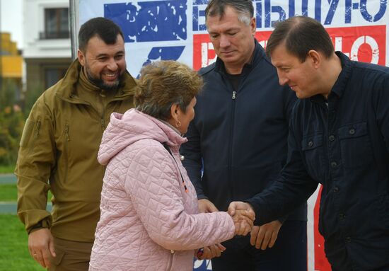 DPR Russia Ukraine Military Operation Residential Houses