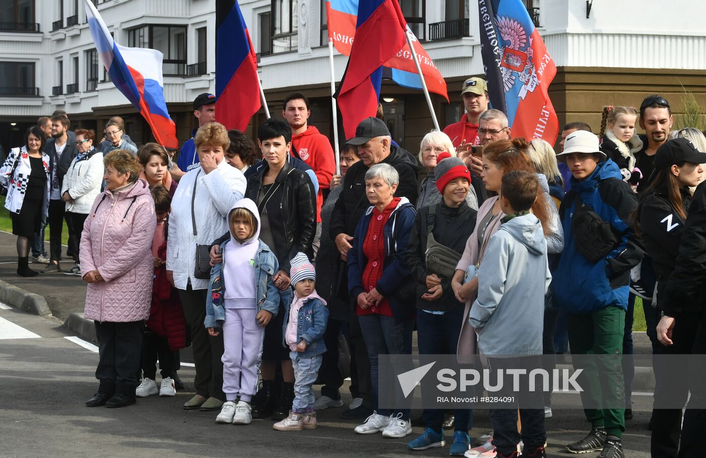 DPR Russia Ukraine Military Operation Residential Houses