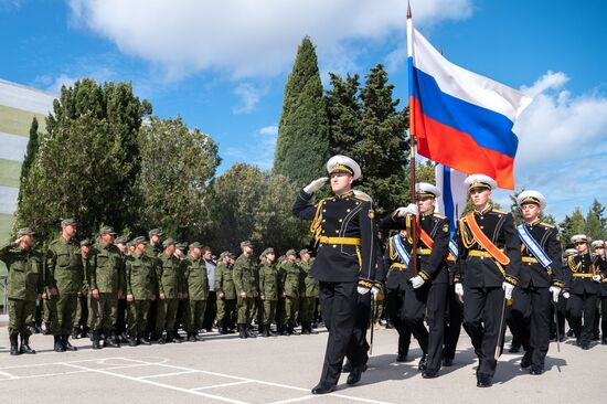 Russia Partial Mobilisation Oath Taking