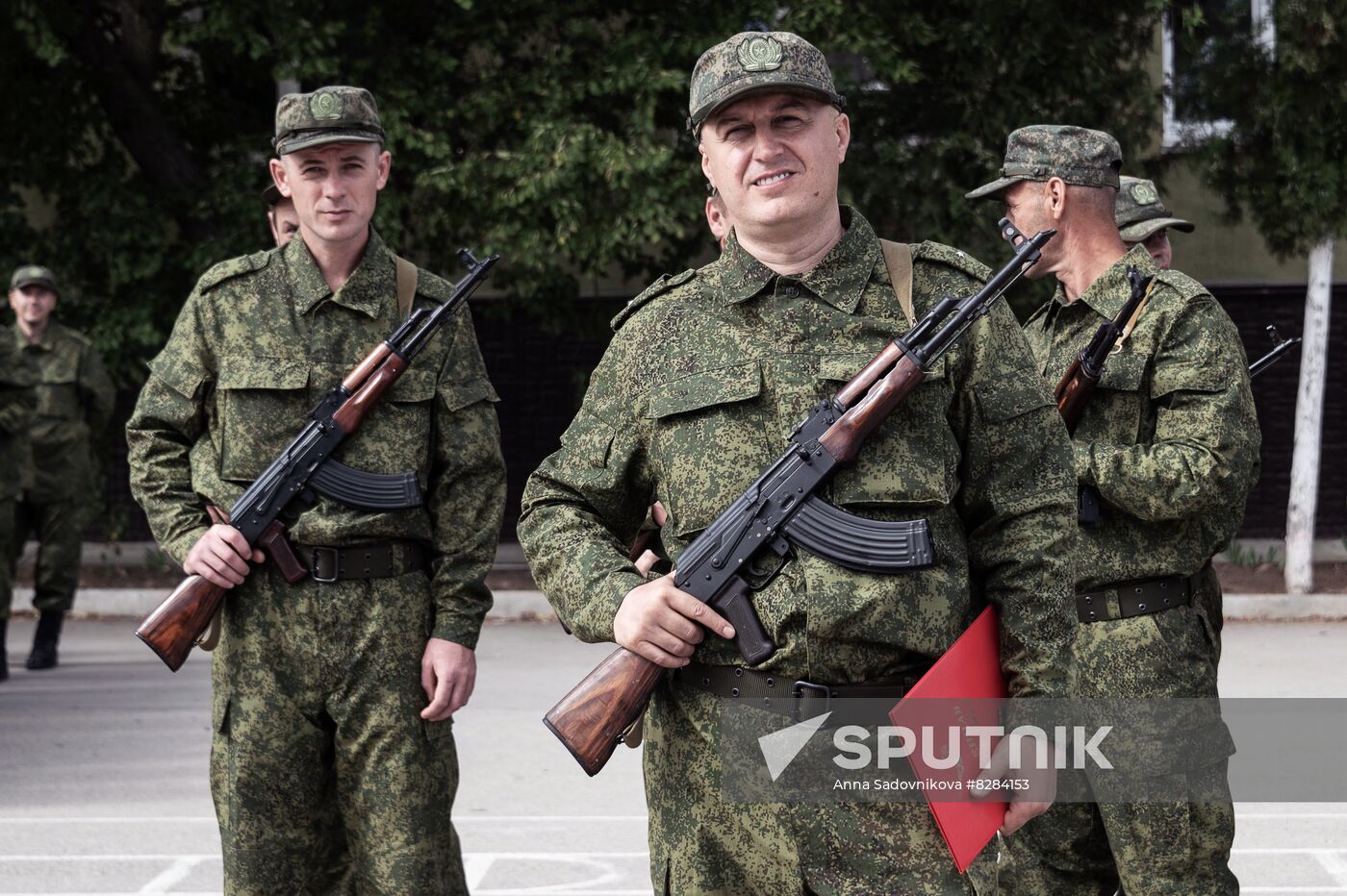 Russia Partial Mobilisation Oath Taking