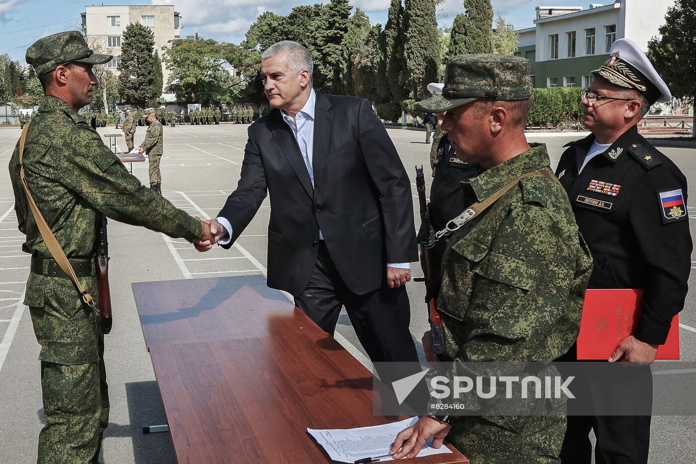 Russia Partial Mobilisation Oath Taking