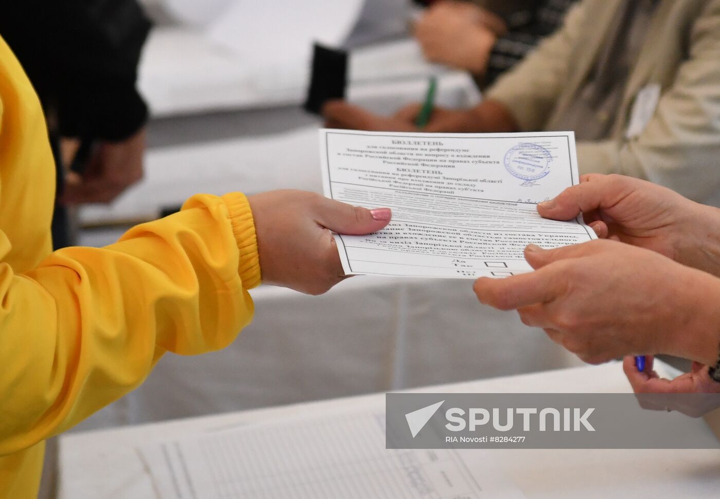 Ukraine Russia Joining Referendum