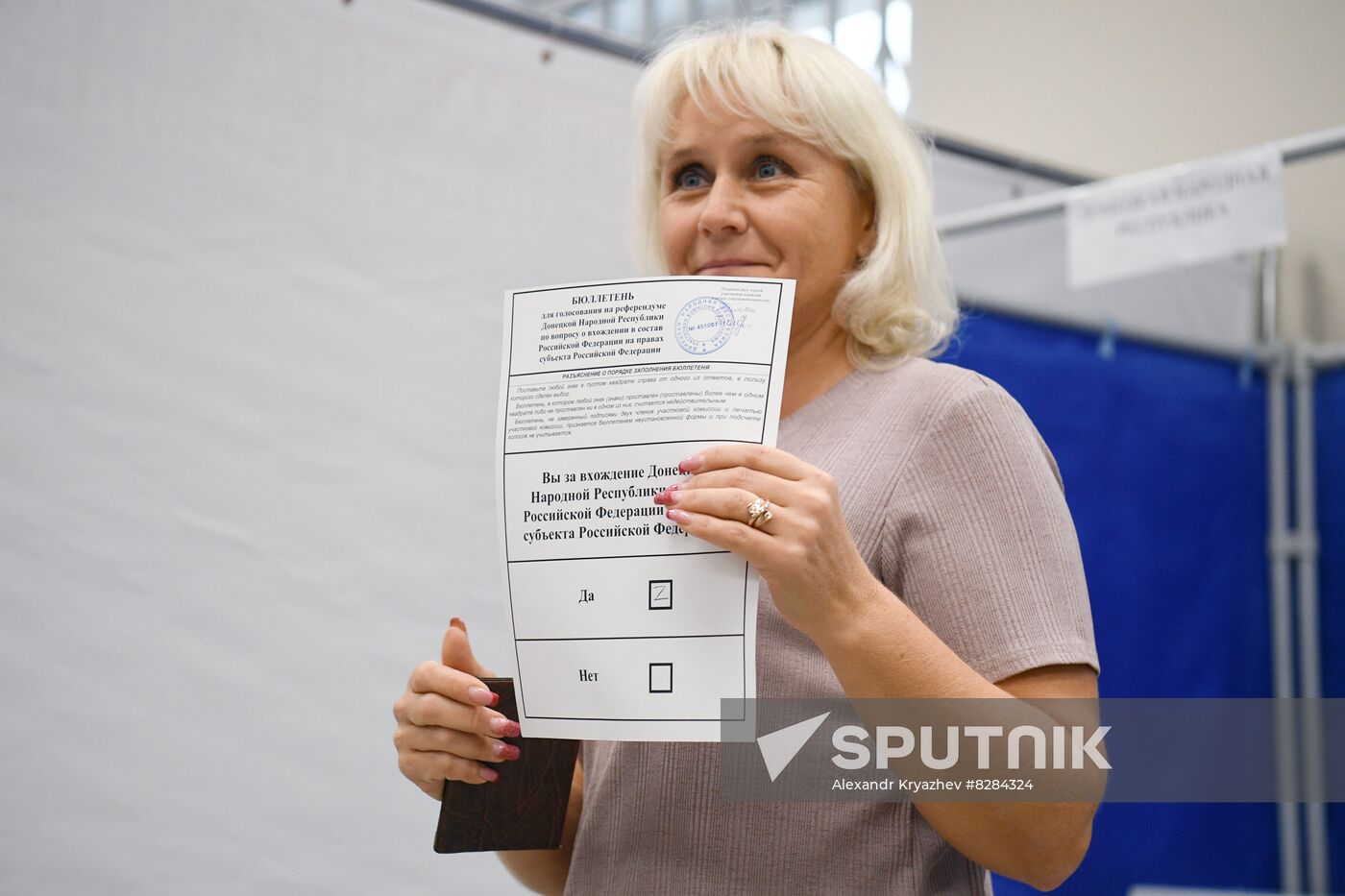 Russia Joining Referendum Regions