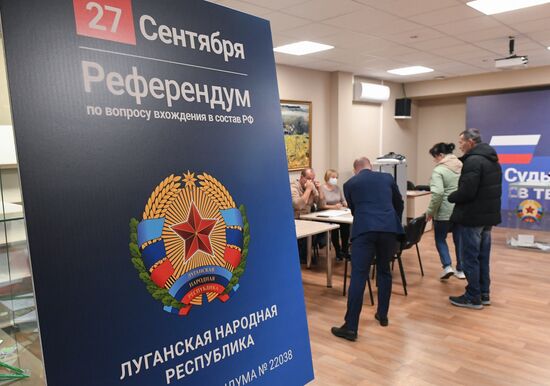 Russia Joining Referendum Regions