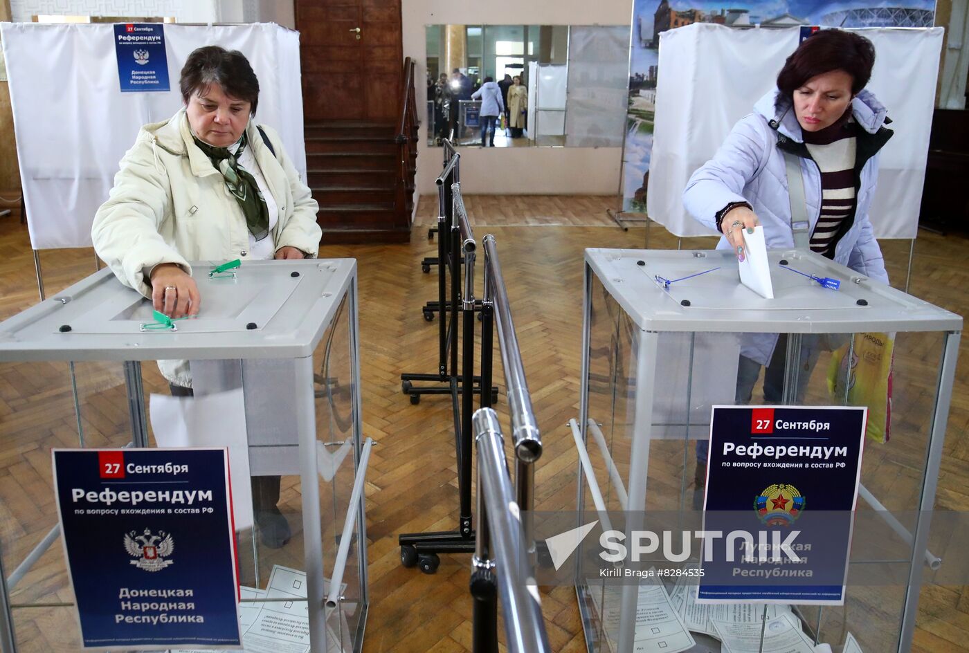 Russia Joining Referendum Regions