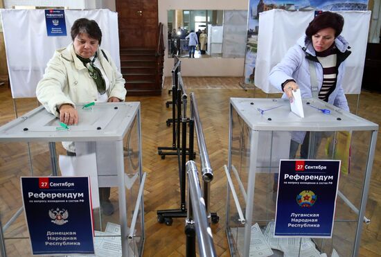 Russia Joining Referendum Regions