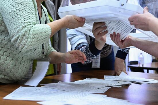 Russia Joining Referendum Vote Counting