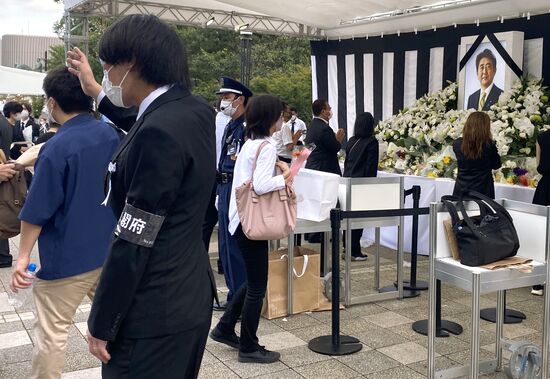 Japan Abe State Funeral
