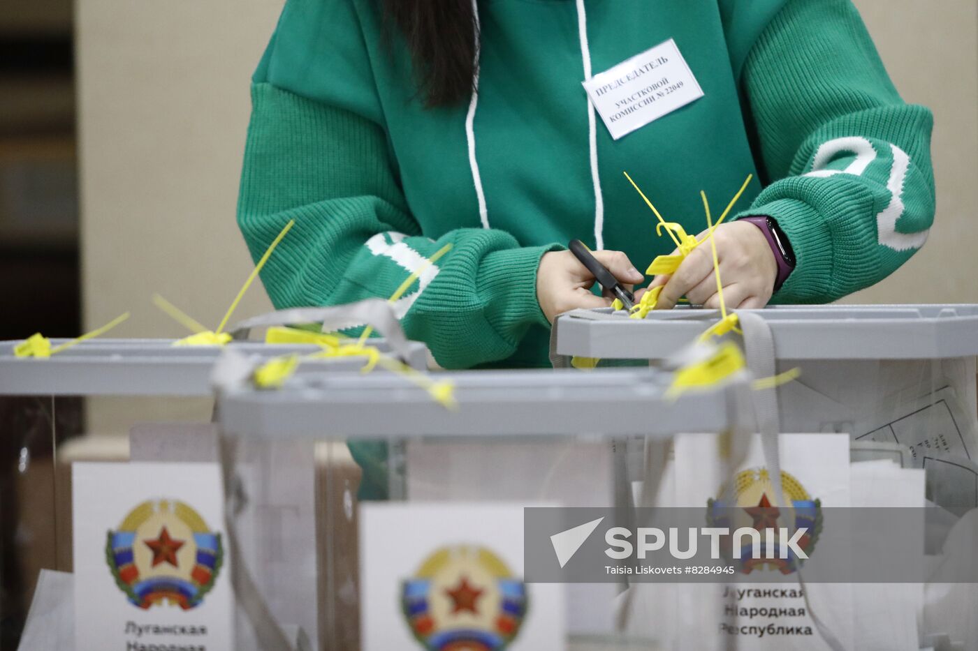 Russia Joining Referendum Vote Counting