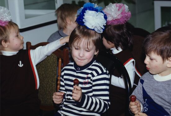 Christmas party for children and disabled persons