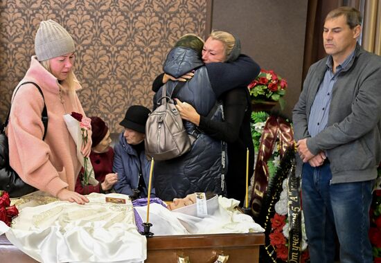 Russia School Shooting Victims Funeral