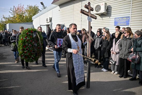 Russia School Shooting Victims Funeral