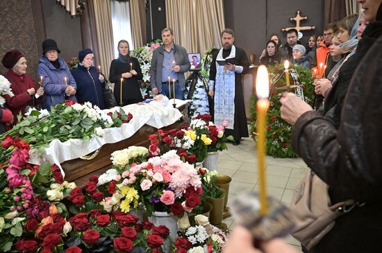 Russia School Shooting Victims Funeral