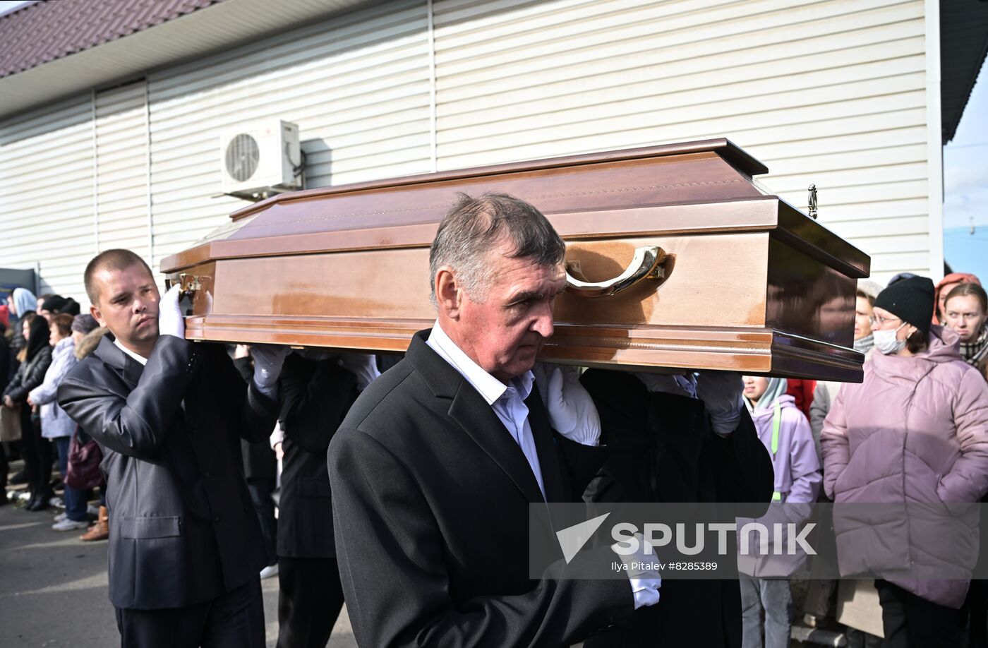 Russia School Shooting Victims Funeral