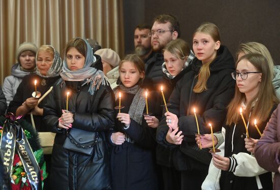 Russia School Shooting Victims Funeral