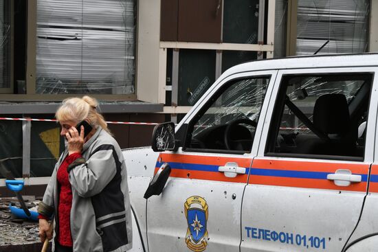 DPR Russia Ukraine Military Operation Shelling