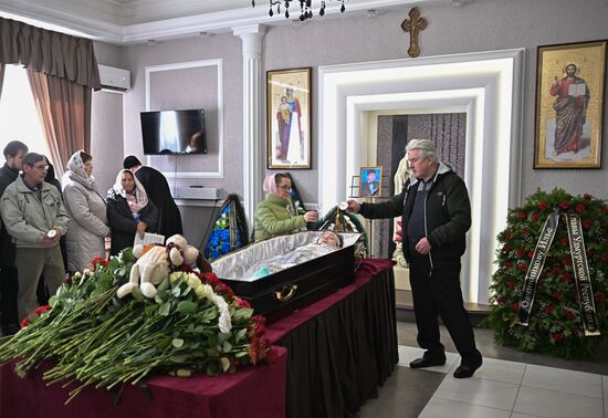 Russia School Shooting Victims Funeral