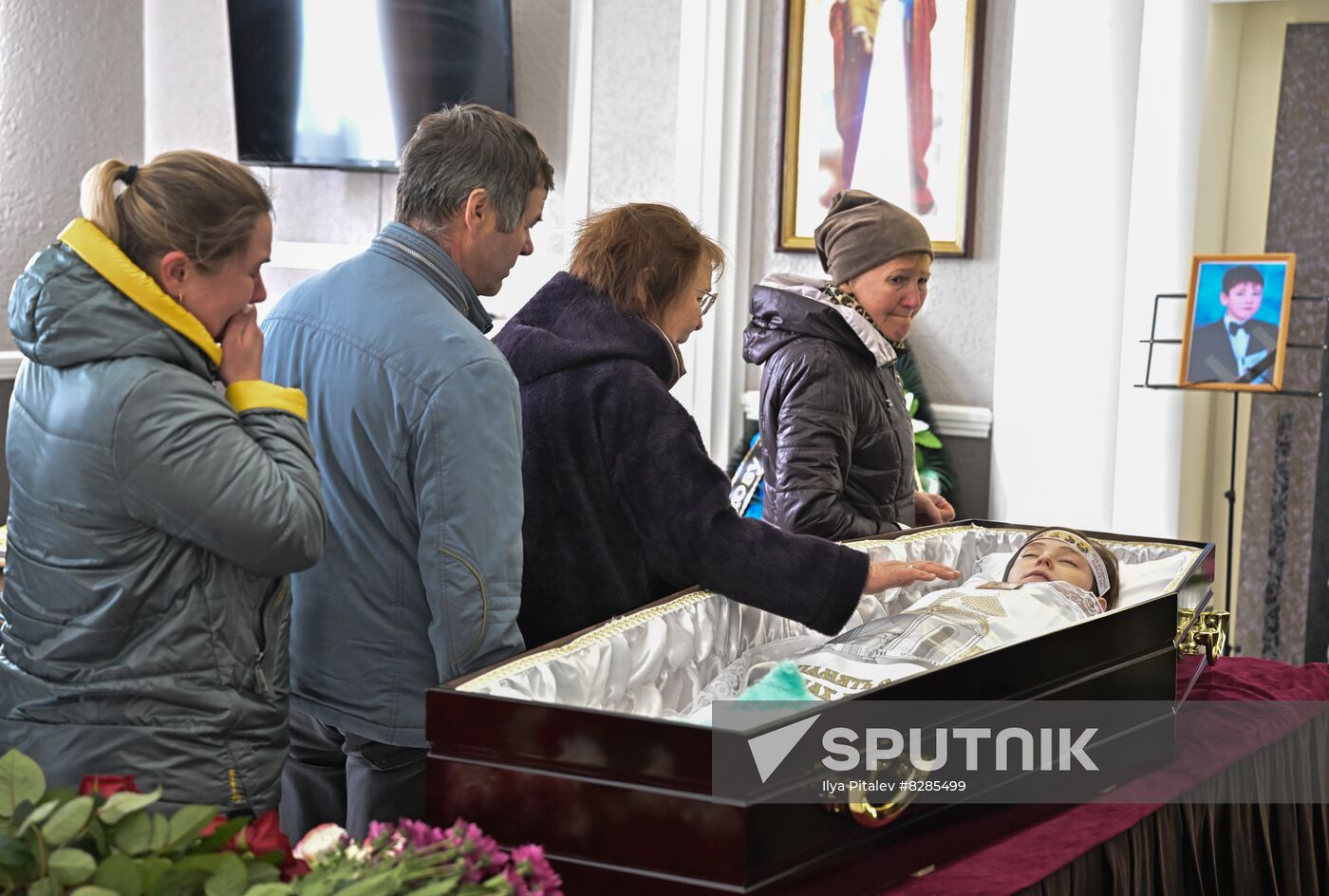 Russia School Shooting Victims Funeral