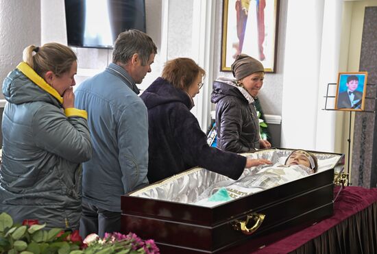 Russia School Shooting Victims Funeral