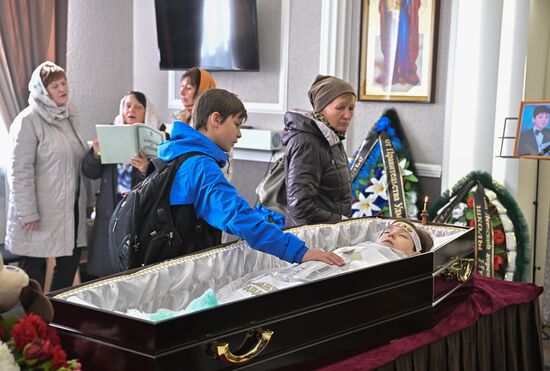 Russia School Shooting Victims Funeral