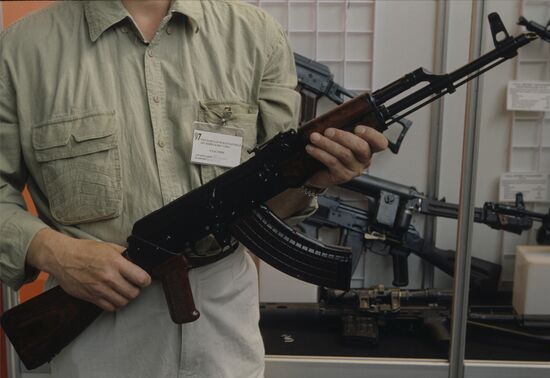 Moscow International Weapons Exhibition in Sokoliniki