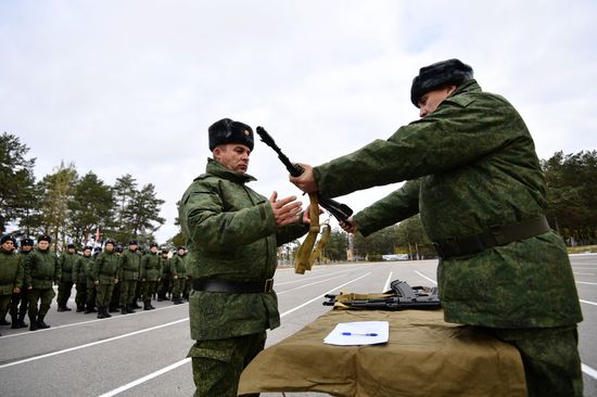 Russia Ukraine Military Operation Partial Mobilisation