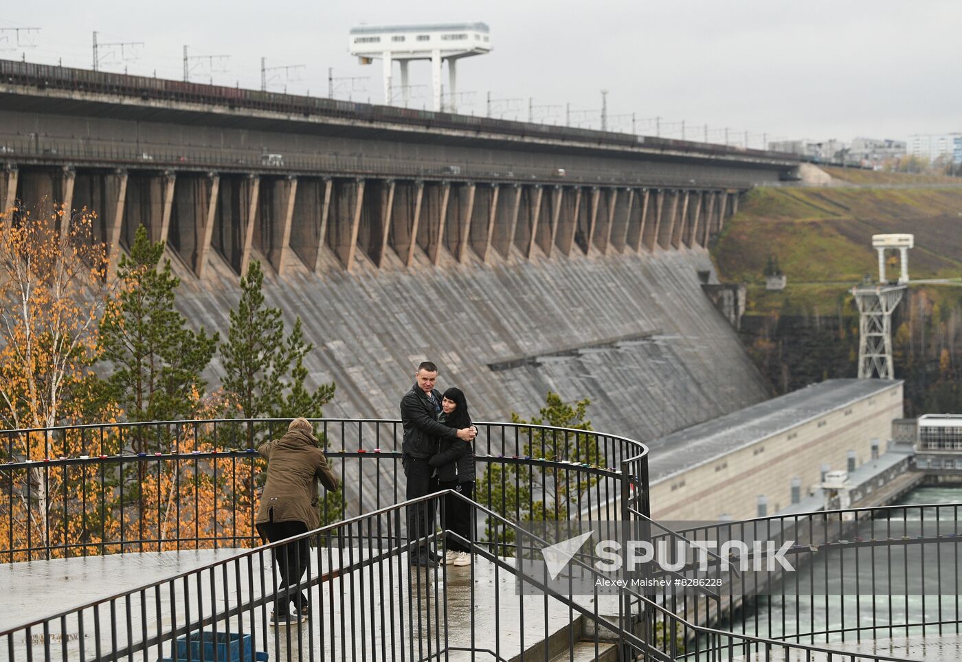 Russia Hydroelectric Power Station