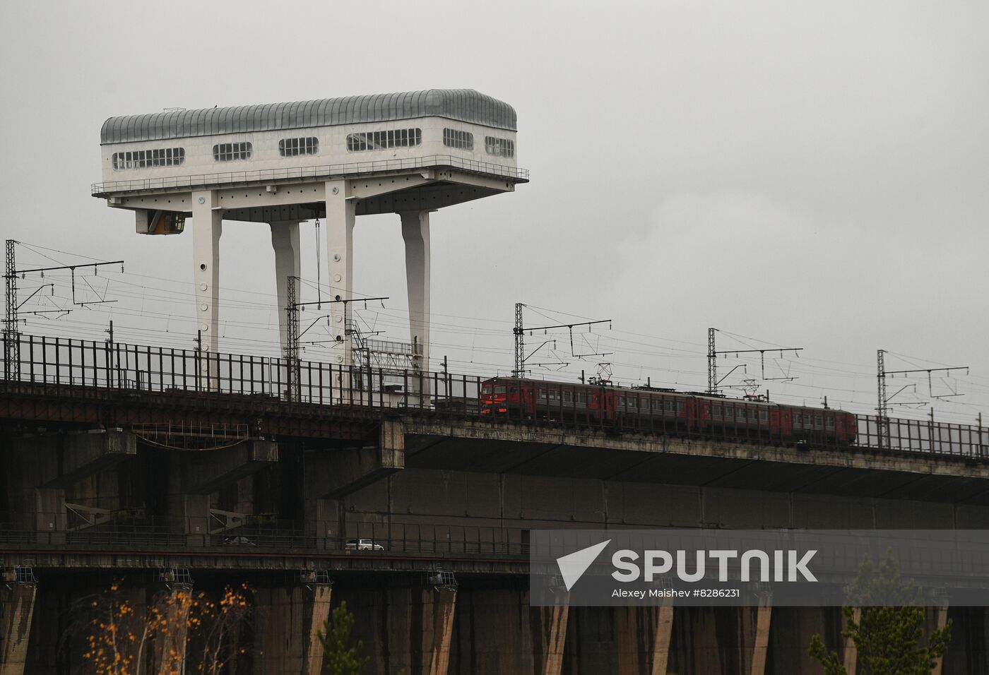 Russia Hydroelectric Power Station