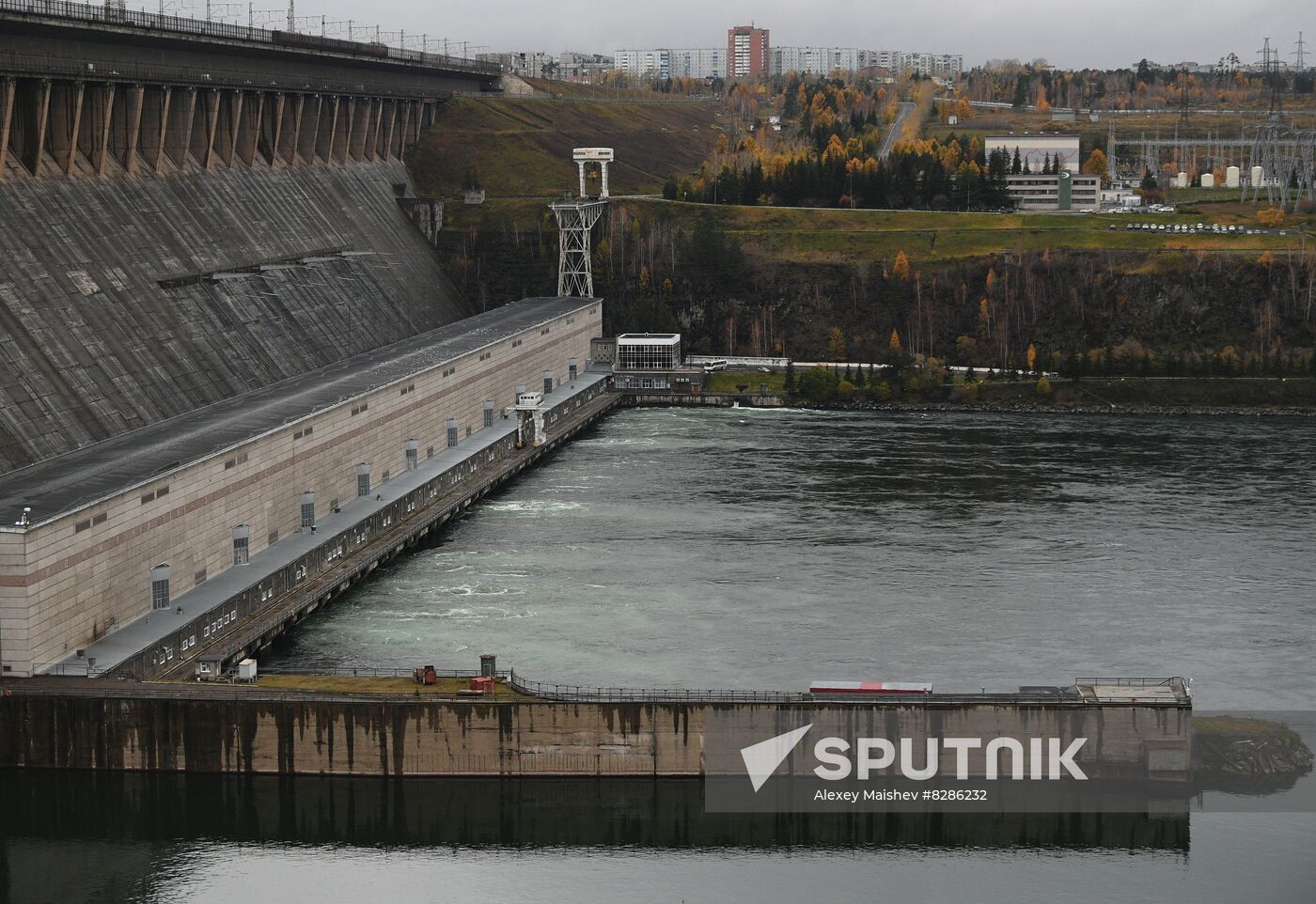 Russia Hydroelectric Power Station