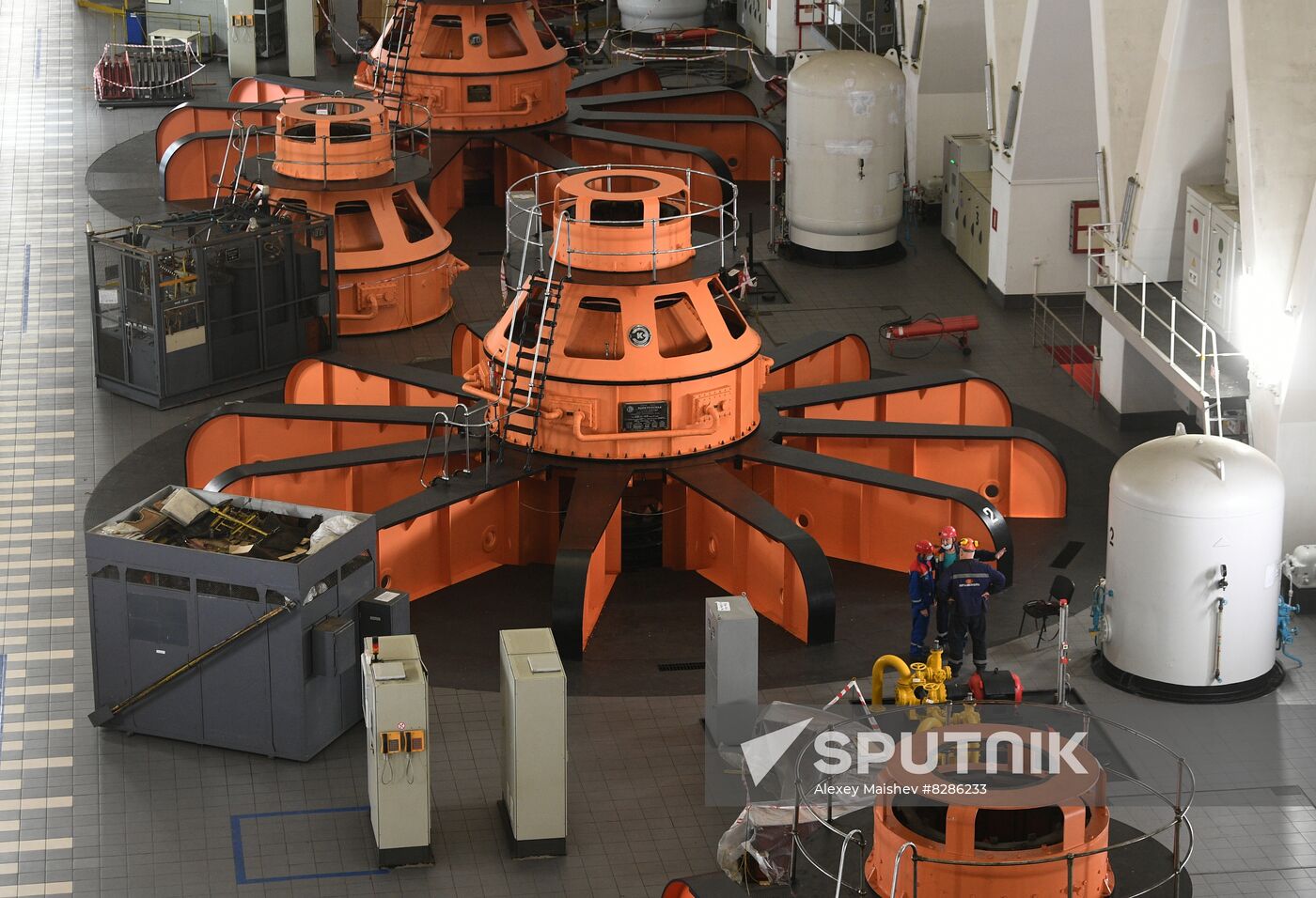 Russia Hydroelectric Power Station