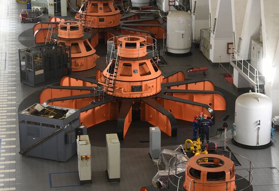 Russia Hydroelectric Power Station