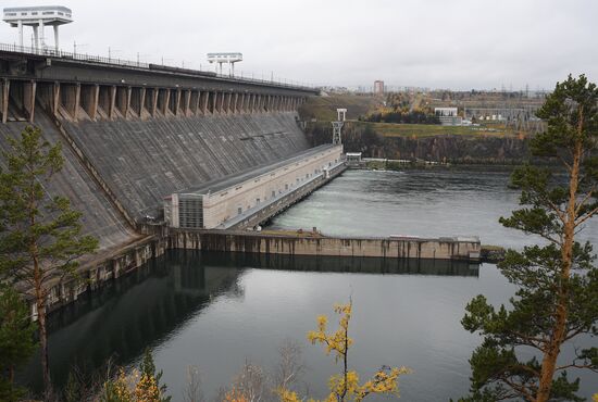 Russia Hydroelectric Power Station