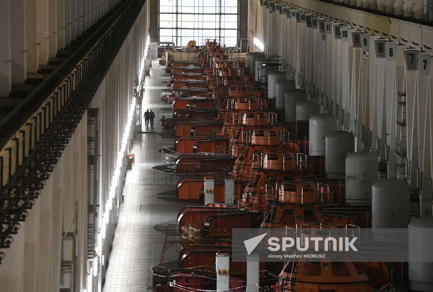 Russia Hydroelectric Power Station