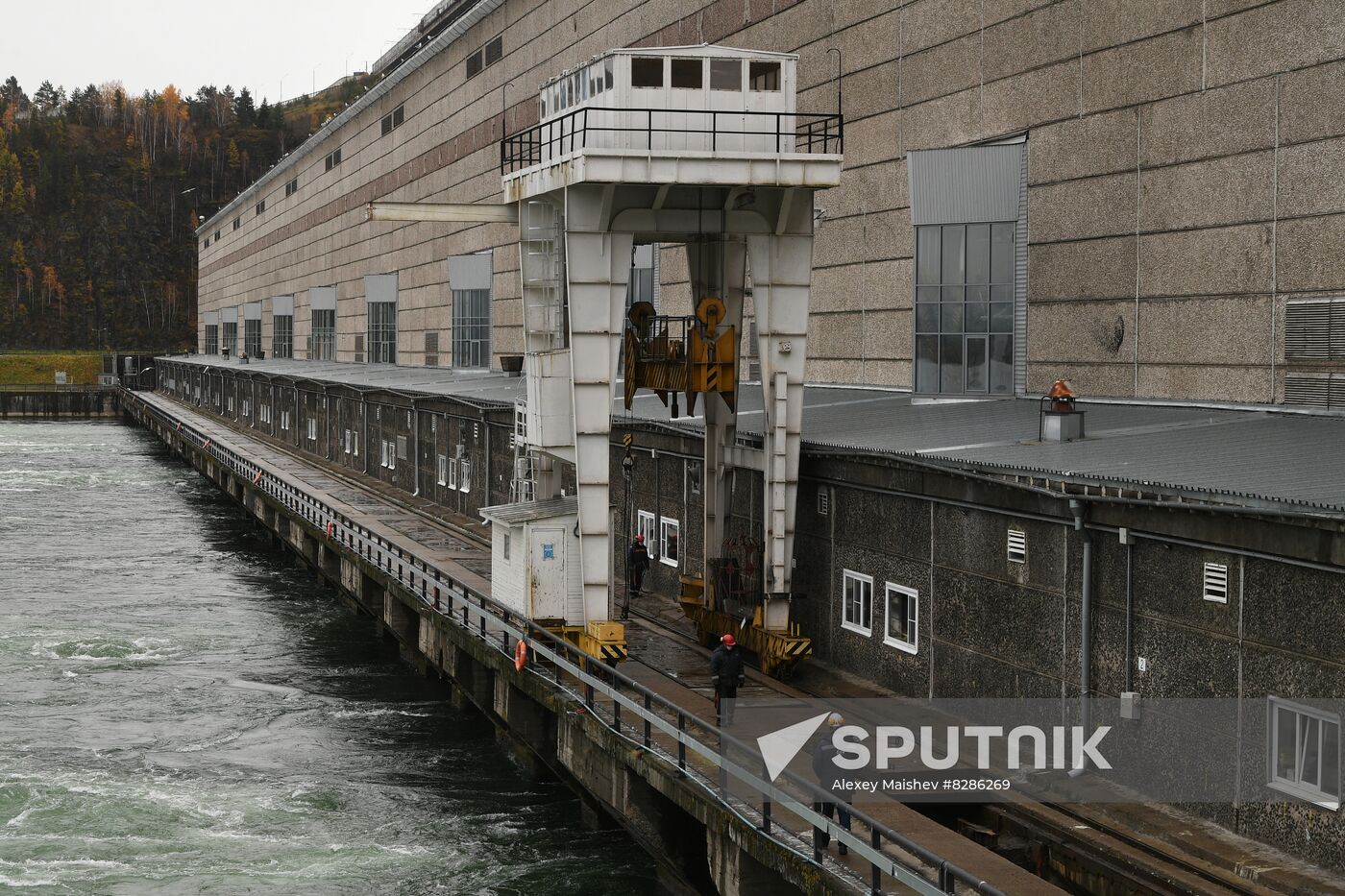 Russia Hydroelectric Power Station