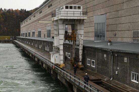 Russia Hydroelectric Power Station