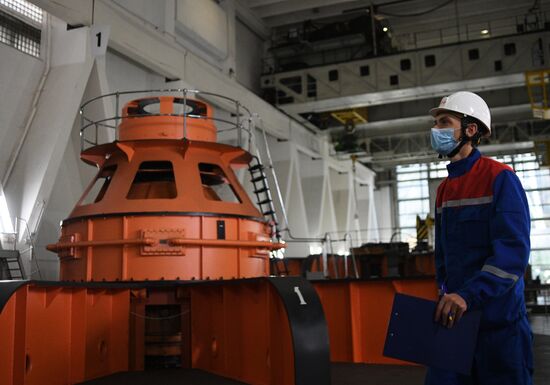 Russia Hydroelectric Power Station