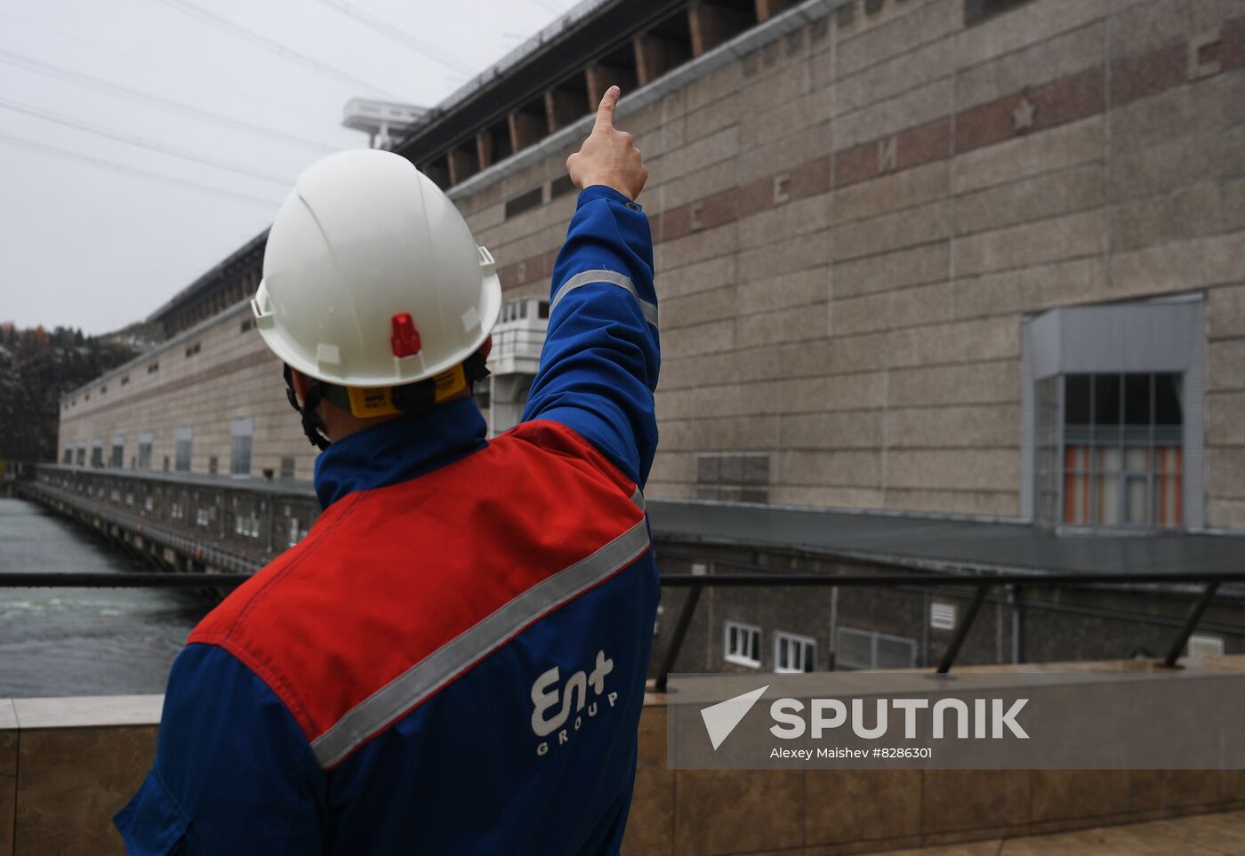 Russia Hydroelectric Power Station