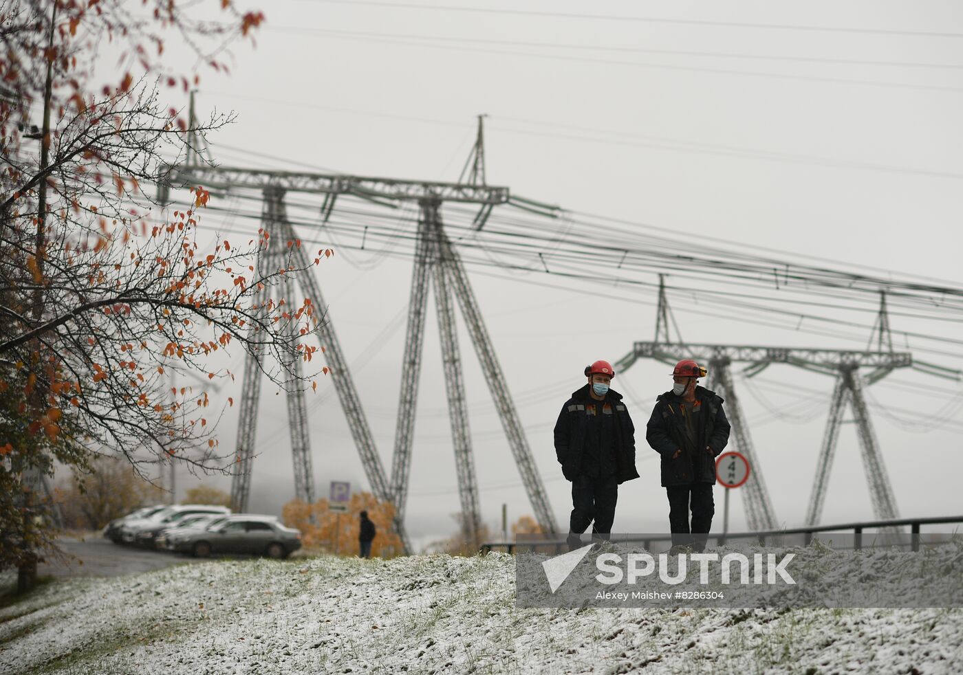 Russia Hydroelectric Power Station