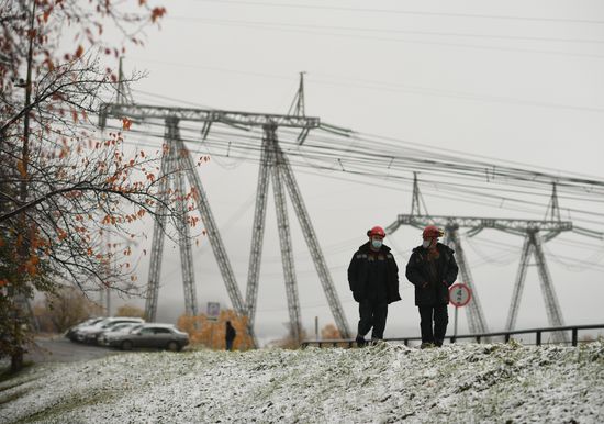 Russia Hydroelectric Power Station