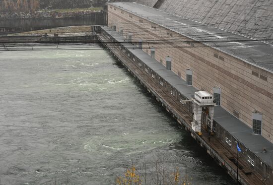 Russia Hydroelectric Power Station
