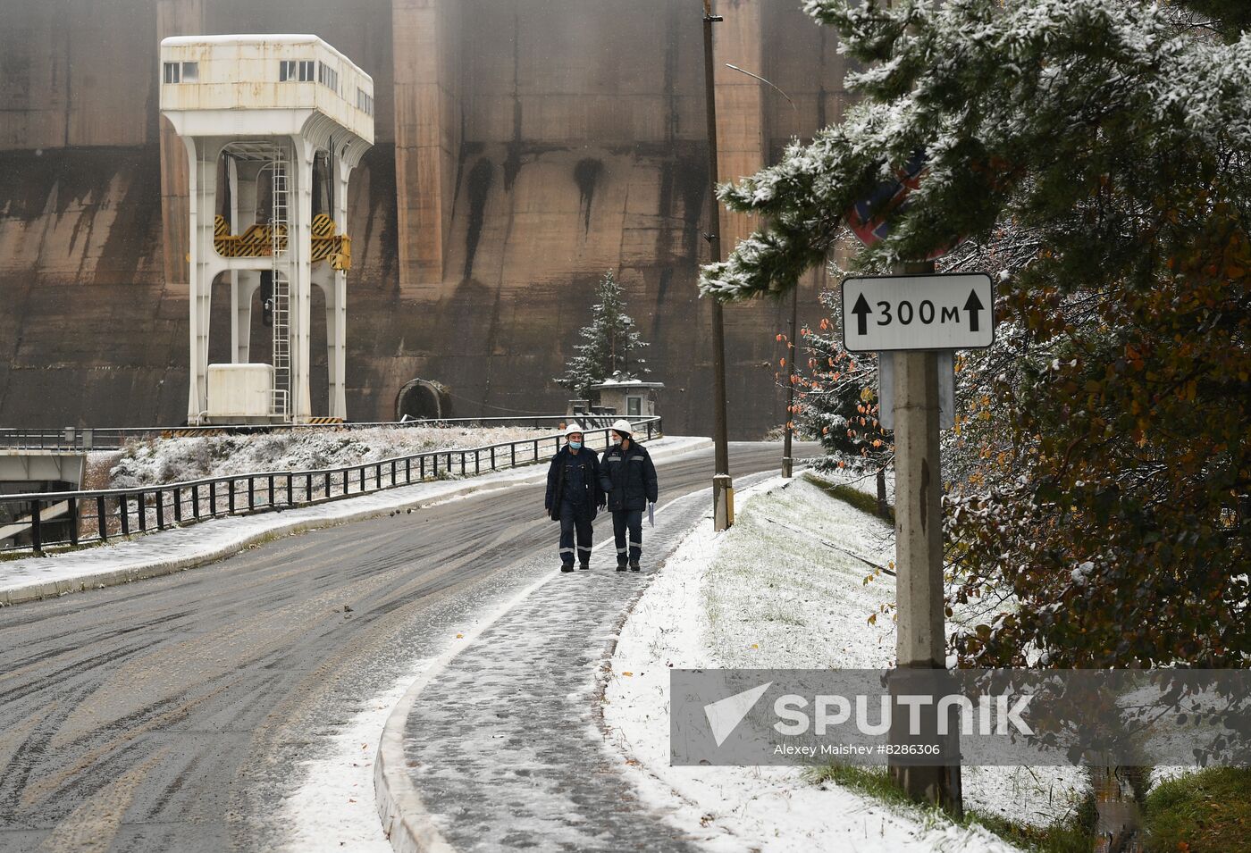 Russia Hydroelectric Power Station