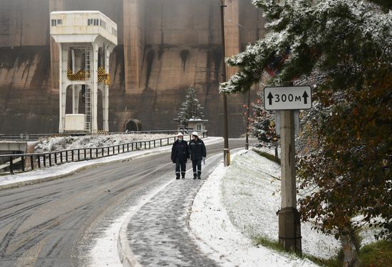 Russia Hydroelectric Power Station
